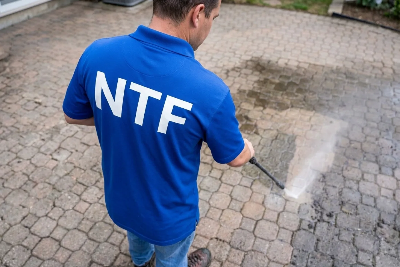 Résultat nettoyage de terrasse