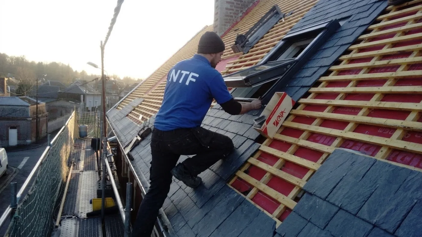 Pose de Velux